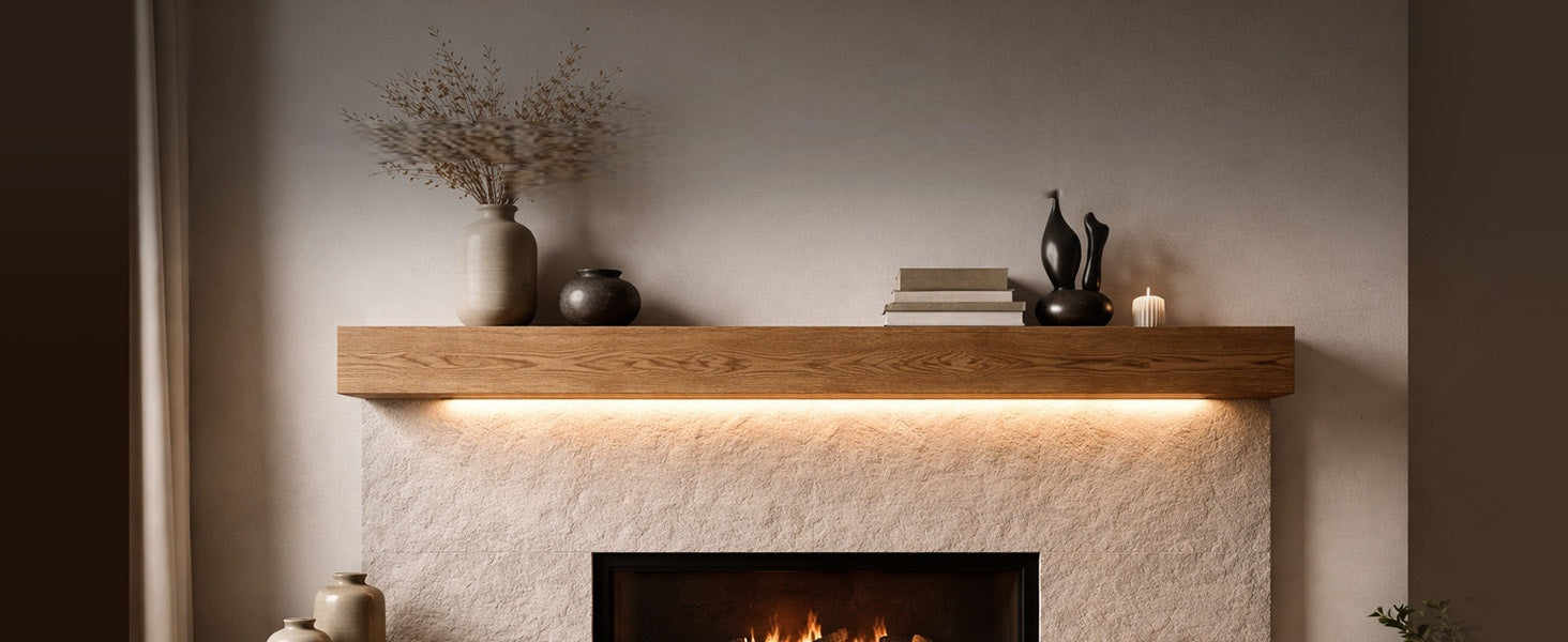 Transform Plain Wood Slabs Into Glowing Floating Shelves: LED Floating Shelf Bracket Complete Guide