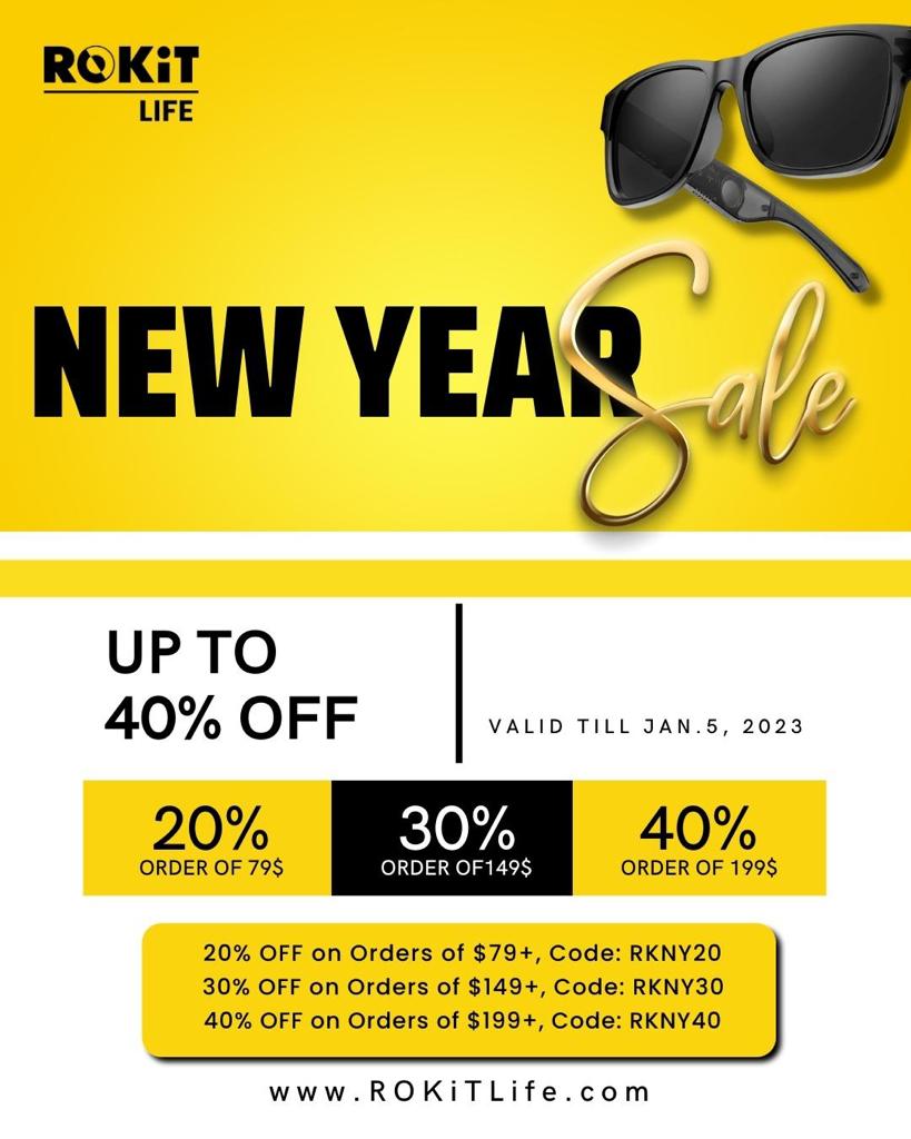 ROKiT New Year Sale