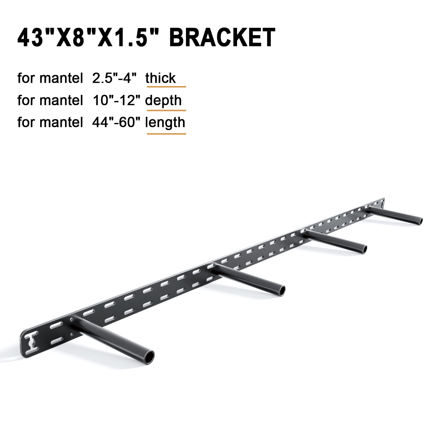 Floating Shelf Bracket--43"X8"X1.5" Craftersmark