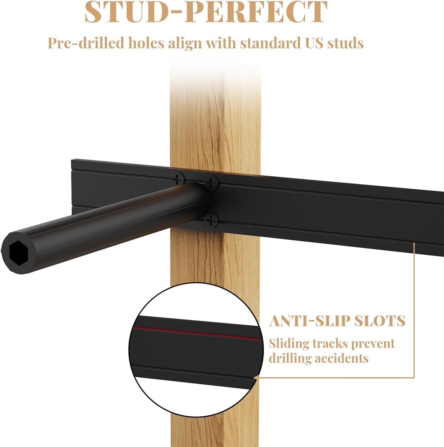 Floating Shelf Brackets Heavy Duty (No Router) – 200lbs Blind Support Hardware with Drillable Backplate – Fits 1.2"–4" Wood – Aluminum Rod Mounting Bracket Kit (18X6X1.2-Starter Jig) Craftersmark
