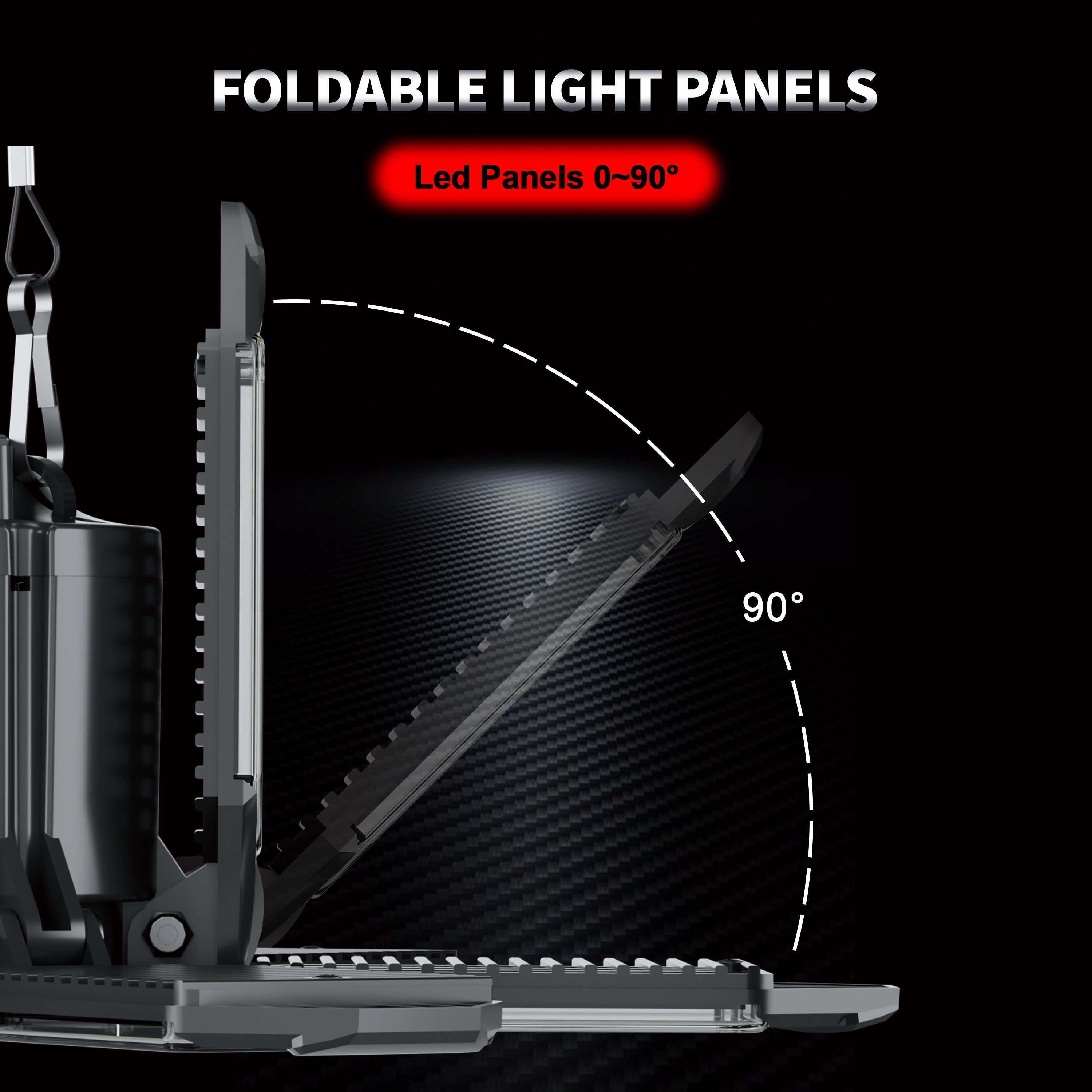 6 Panels 200W 20000LM Motion Sensor Garage Light (plug-in) Craftersmark